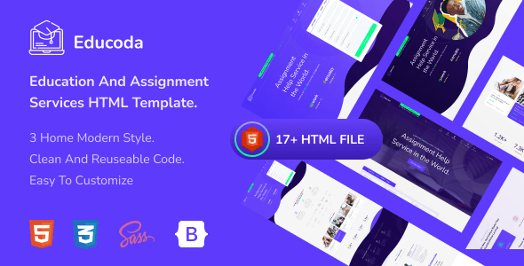 Assignment Website Templates | ThemeForest