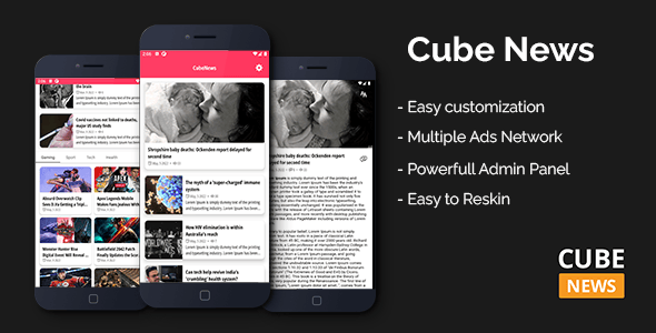 News Mobile App Templates | CodeCanyon