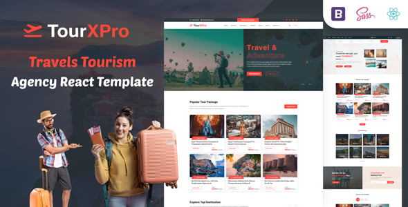 Tourism Website Templates | ThemeForest