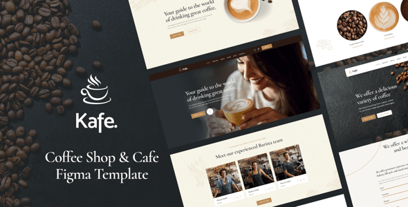 Coffee Shop UI Templates | ThemeForest
