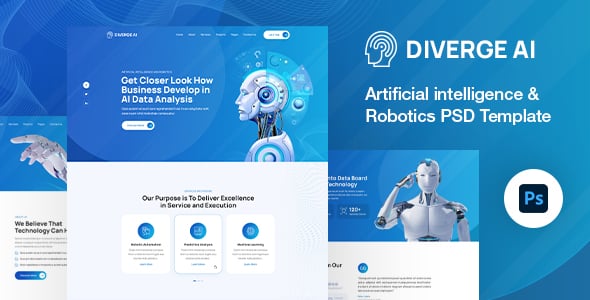 Robotics Website Templates | ThemeForest