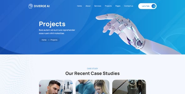 Robotics Website Templates | ThemeForest