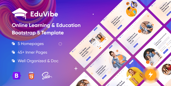Bootstrap 5 Education Website Templates | ThemeForest