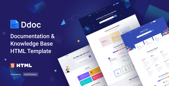 Documentation HTML Website Templates | ThemeForest