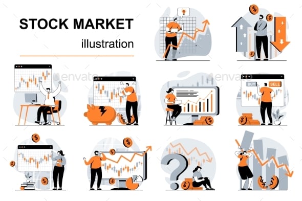 Stocks Graphics, Designs & Templates | GraphicRiver