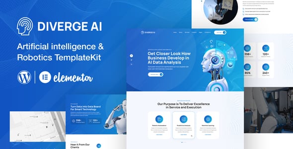 Robotics Website Templates | ThemeForest
