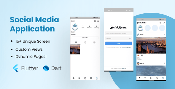 Social Media Mobile App Templates | CodeCanyon