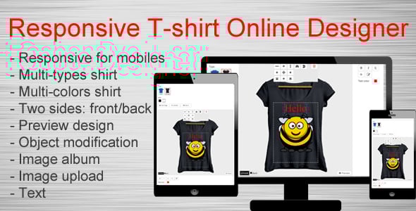 T-shirt Designer Plugins, Code & Scripts | CodeCanyon