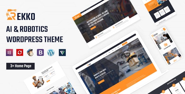 Robot Website Templates | ThemeForest