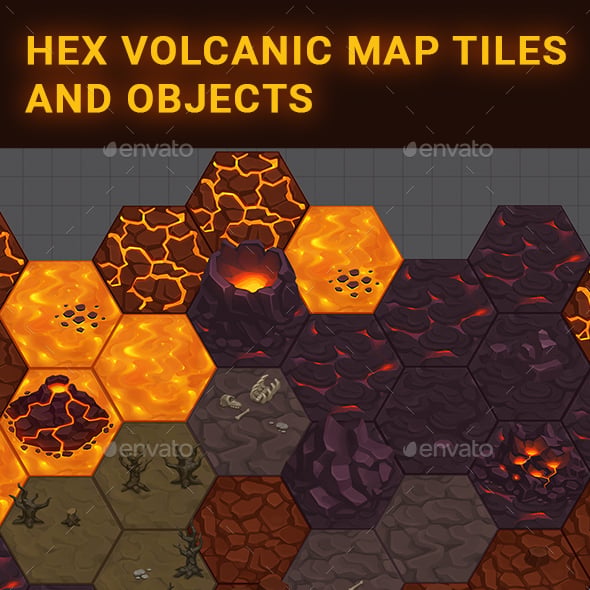 Maps 2D Game Assets from GraphicRiver