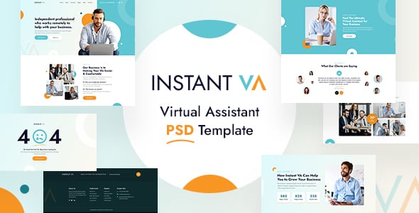 Virtual Assistant Website Templates | ThemeForest