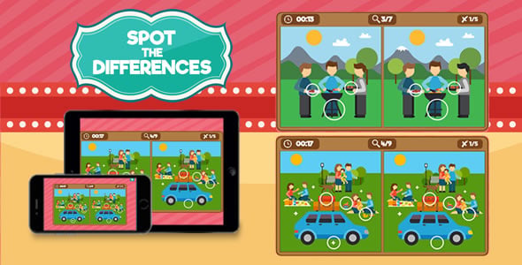 Spot The Difference Games Spot The Difference Perfect For Toddler Fun