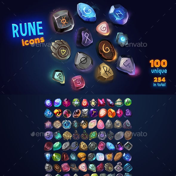 Runes Graphics, Designs & Templates | GraphicRiver