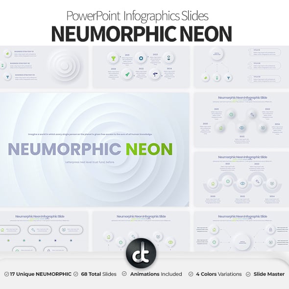 Neon PowerPoint Templates | GraphicRiver