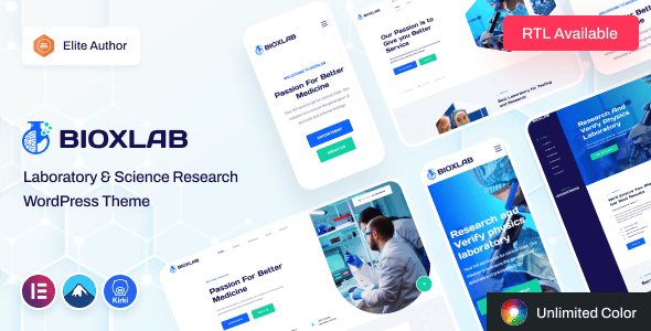 Research Website Templates | ThemeForest