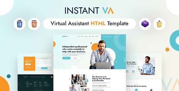 Virtual Assistant Website Templates | ThemeForest