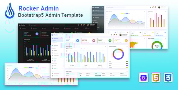 Bootstrap 5 Admin Website Templates | ThemeForest