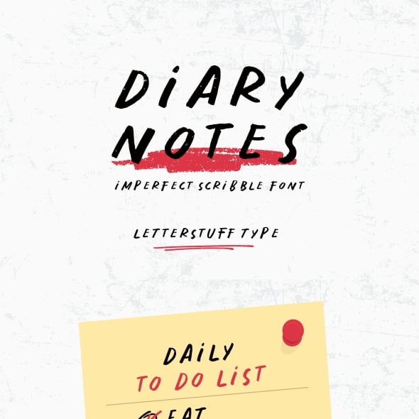 Diary Graphics, Designs & Templates | GraphicRiver