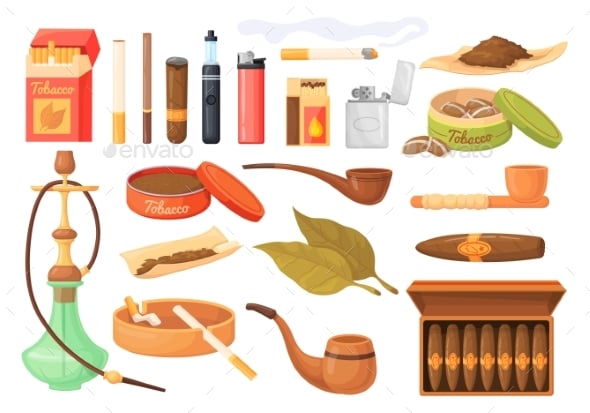 tobacco clipart by SA-JIN-GI on DeviantArt Cigar Tobacco Leaf Pinup Pop
