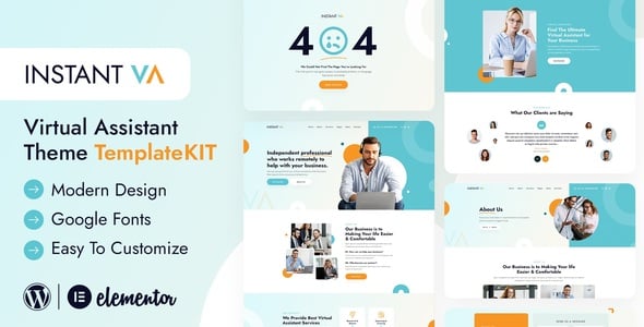 Virtual Assistant Website Templates | ThemeForest