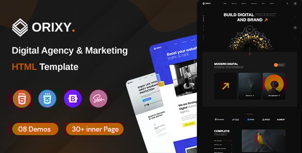 Digital Agency HTML Website Templates | ThemeForest