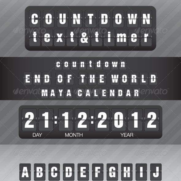 Countdown Graphics, Designs & Templates | GraphicRiver