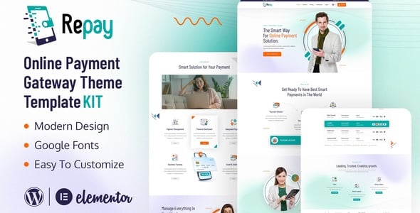 Payment Gateway Website Templates | ThemeForest