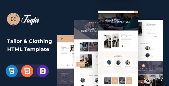 Clothing HTML Website Templates | ThemeForest