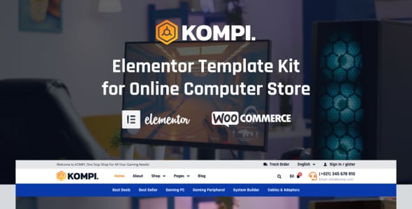Computer Store Website Templates | ThemeForest