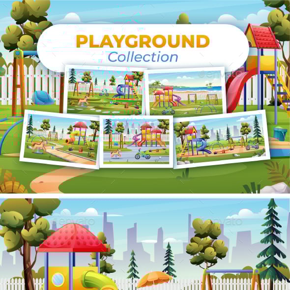 Playground Graphics, Designs & Templates | GraphicRiver