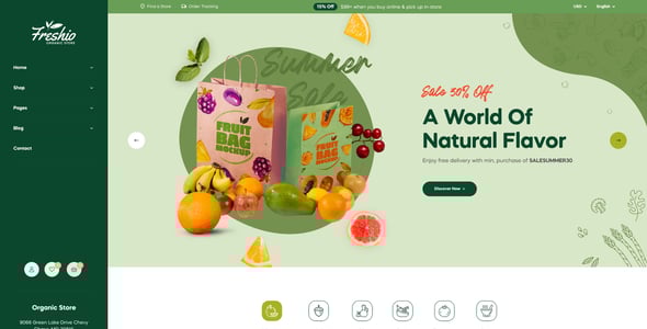 Food Website Templates | ThemeForest