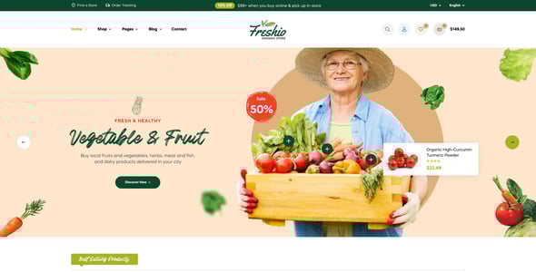 Food Website Templates | ThemeForest