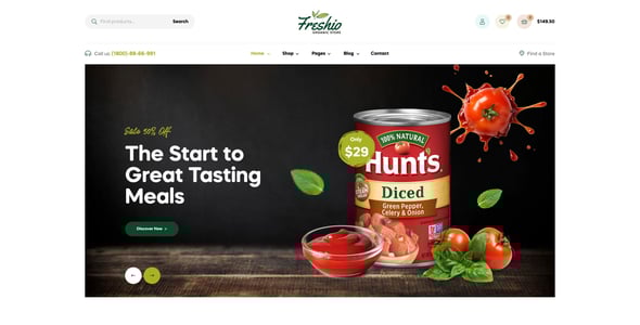Food Website Templates | ThemeForest