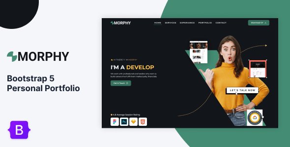 Bootstrap 5 Portfolio Website Templates | ThemeForest