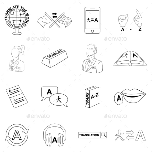 Translation Graphics, Designs & Templates | GraphicRiver