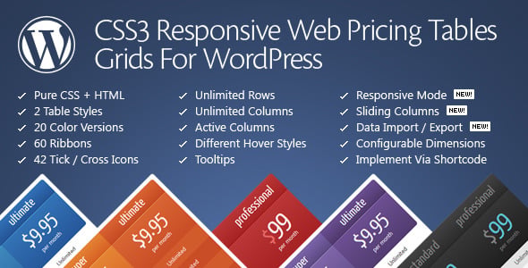 Pricing Tables for WordPress preview 2