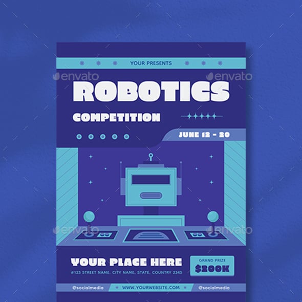 Robotics Flyer Templates | GraphicRiver
