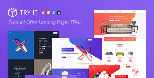 Offer Page Website Templates | ThemeForest