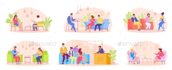 Interview Graphics, Designs & Templates | GraphicRiver