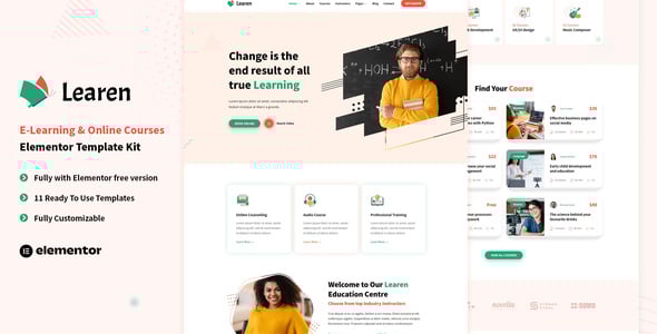 E-learning Website Templates | ThemeForest