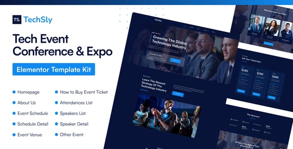 Tech Event Website Templates | ThemeForest