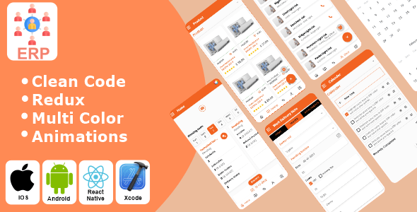 Erp Mobile App Templates | CodeCanyon