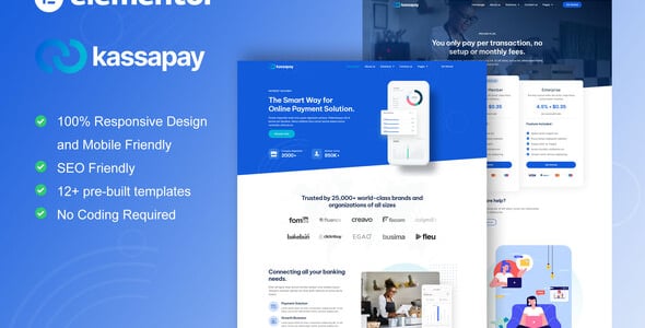 Payment Gateway Website Templates | ThemeForest