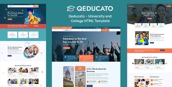 College Website Templates | ThemeForest