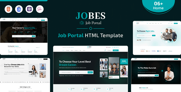 Job Portal Website Templates | ThemeForest