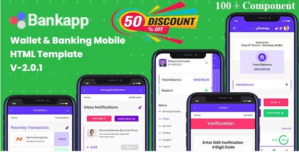 Wallet HTML Website Templates | ThemeForest