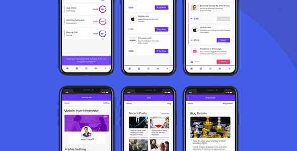 Wallet HTML Website Templates | ThemeForest