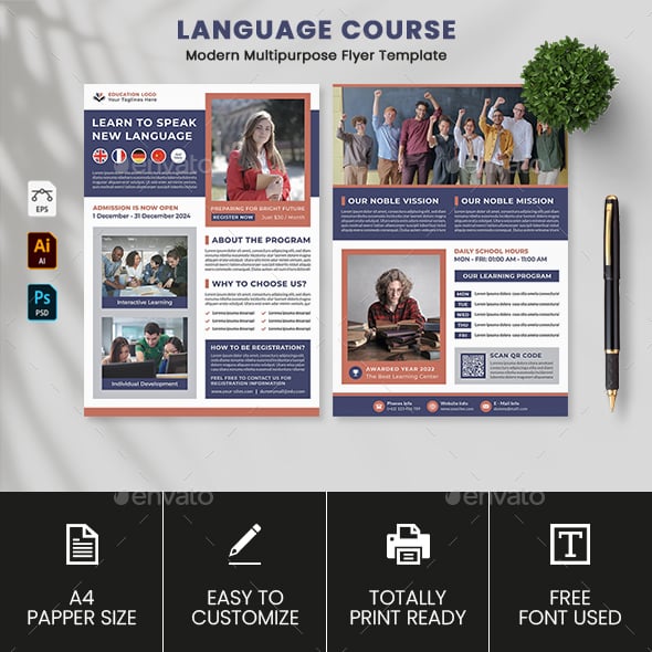 Languages Graphics, Designs & Templates | GraphicRiver