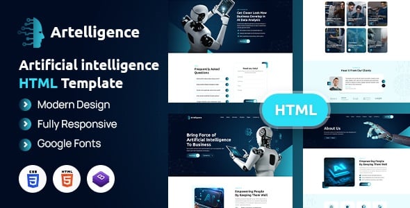 Robotics Website Templates | ThemeForest