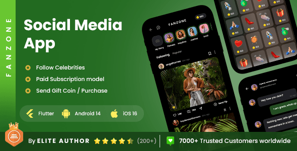 Make A Social Media Flutter App With Flutter Templates, Apps and Components